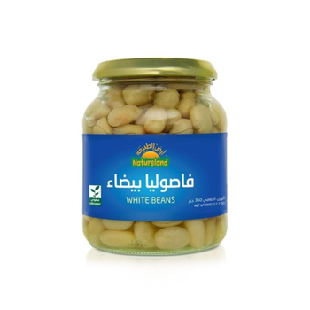Natureland Organic White Beans 360g