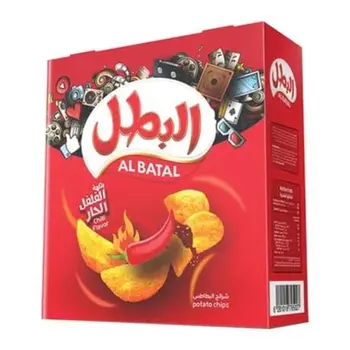 البطل بطاطس حار (23GX12) جرام