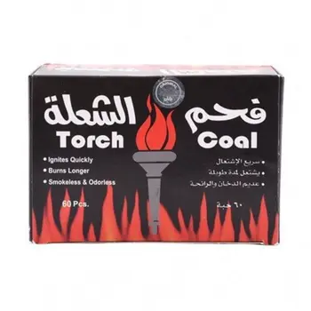 فحم بخور قلوباك الشعلة 60قطعة