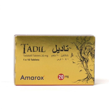 Amarox Tadalafil Tablets 20mg 10 Tablets
