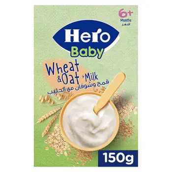 Hero Baby Wheat & Oat Milk 150g