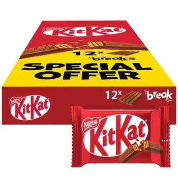 نستله كيت كات 4 أصابع شوكولاتة ويفر 12×36.5جرام