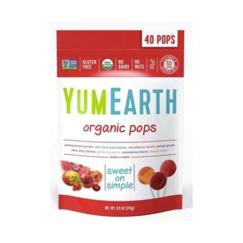 Yumearth Organic Fruity Lollipops 241g