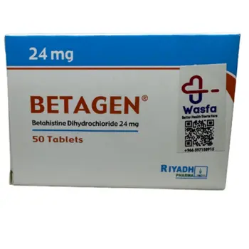 Riyadh Pharma Betahistine Tablets 24mg 50 Count