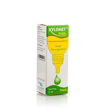 Xylomet PAED Nasal Decongestant Drops 15ml
