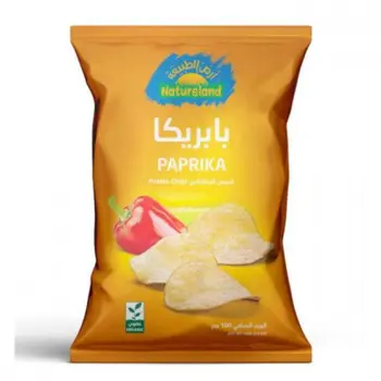 Nature Land Organic Paprika Potato Chips 100g