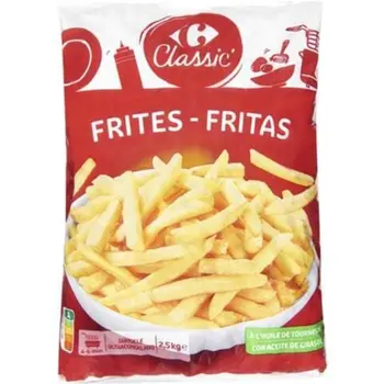 Carrefour Classic Frozen Fries 2.5kg