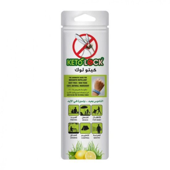 Keto Lock DEET-Free Mosquito Repellent Band