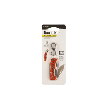 Niteize DooHICKey Orange Key Chain Knife 2 Inch