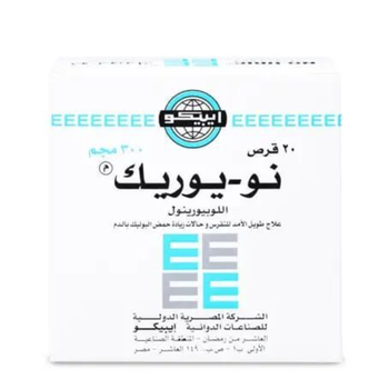 ايبيكو No Uric Tablets 300mg 20 Count