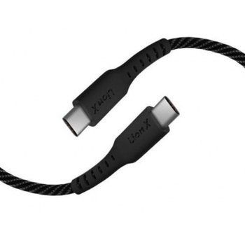 Lionx Black Type-C Cable 1m