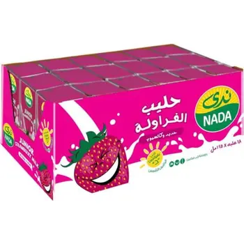 ندى جونيور حليب بالفراولة 18×125 مل