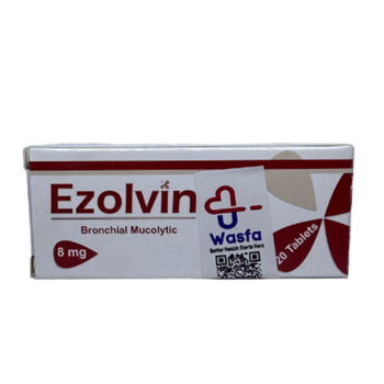 Bronchial Mucolytic Tablets 8mg 20 Count