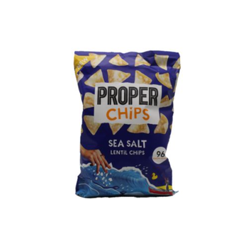 بروبر شيبس رقائق العدس المملحة خفيفًا بملح البحر 85جم