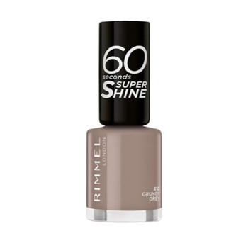 Rimmel London 60 Seconds Super Shine Nail Polish Grey