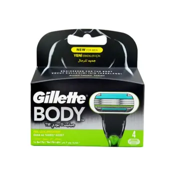 Gillette BODY Razor 4 Pieces