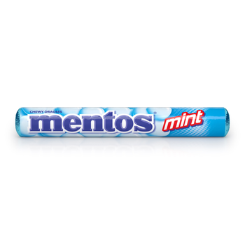 Mentos Mint Chewy Candy Roll 14 Pieces
