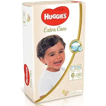 هجيز حفايض أطفال عناية فائقة مقاس 6 العبوة العائلية 42قطعة