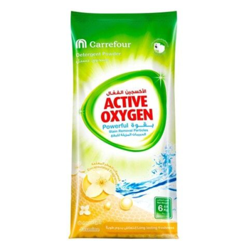 Carrefour Active Oxygen Jasmine Detergent Powder 6kg