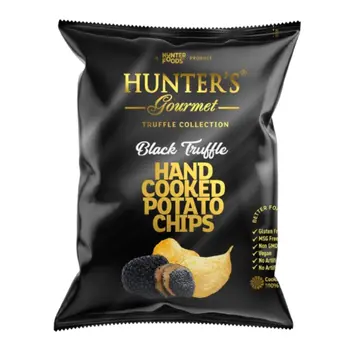 Hunter's Black Truffle Chips 125g
