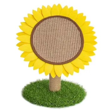 بيتس لوف إيرث مكشطة قطط على شكل دوار الشمس 1قطعة