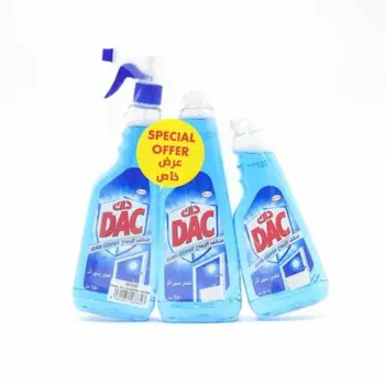 Dac Blue Glass Cleaner 2x650ml