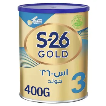 اس-26 بروجرس جولد رقم 3 حليب الأطفال 400جرام
