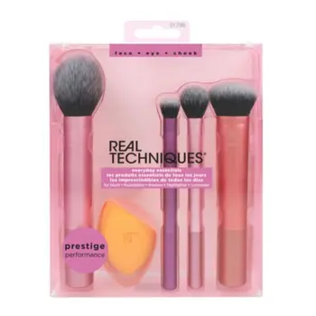 Real Techniques Everyday Essentials Brush Set 5 Pieces