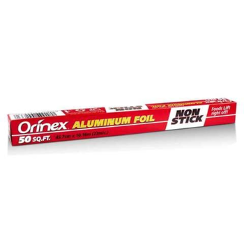 Orinex Non-Stick Aluminum Foil 50 Sq.Ft.