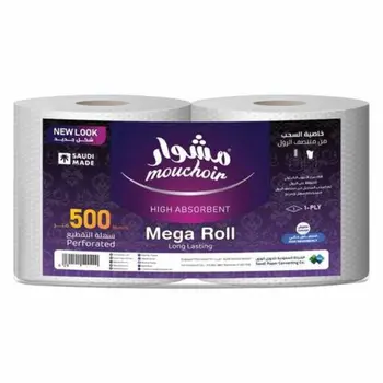 Mouchoir Maxi Roll 1-Ply Perforated 500m