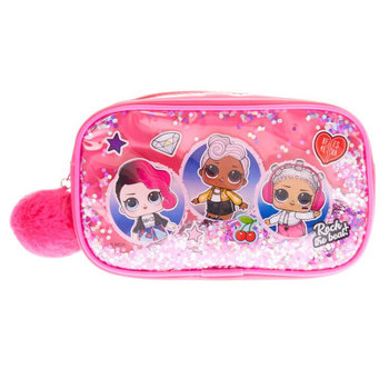 Lol Surprise Pink Glitter Pencil Case
