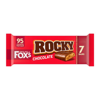 Fox's Rocky Chocolate Bars 7x95 Calories