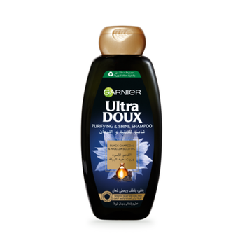 Garnier Ultra Doux Purifying & Shine Shampoo 400ml