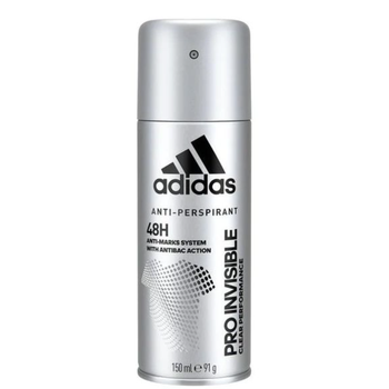 Adidas Deospray Pro Invisible Deodorant 150ml