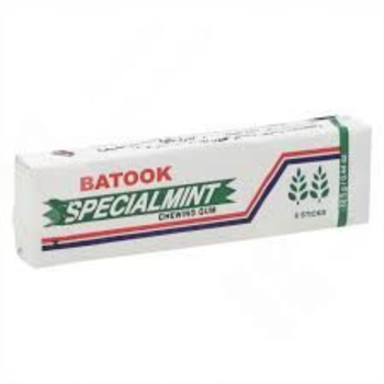 Batook Special Mint Chewing Gum 5 Pieces