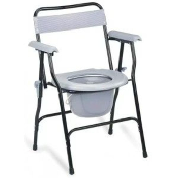 Commode Chair Gray 18 1Pieces