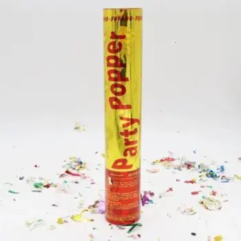 Yellow Party Popper