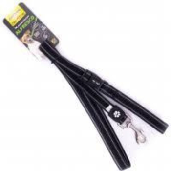 جيم دوج مقود للكلاب اسود 2.0×120سم