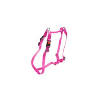 جيم دوج صدرية كلاب نايلون  وردي 2.5×110×25سم