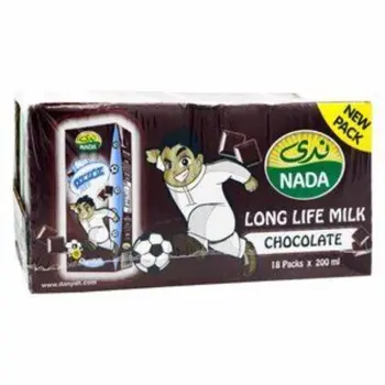 ندى حليب كامل الدسم 18*125مل