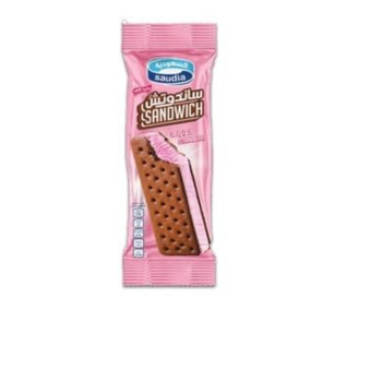 Saudia Strawberry Ice Cream Sandwich 100ml