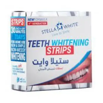 Stella White Teeth Whitening Strips 6 Pieces