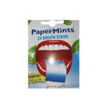 PaperMints Cool Sugar-Free Breath Strips 24 Sheets