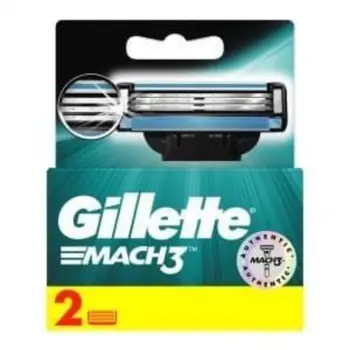 Gillette Mach3 Cartridge Blade 2 Pieces