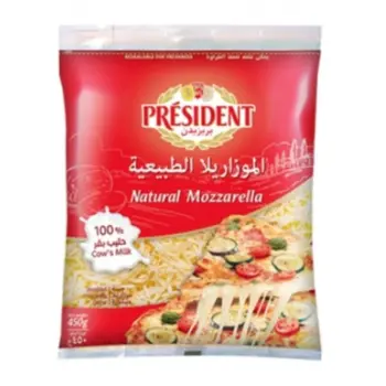 بريزيدن جبنة موزريلا 450جرام