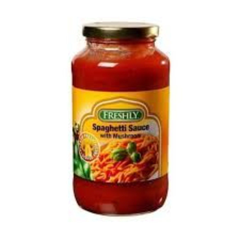 Freshly Mushroom Spaghetti Sauce 24 Oz