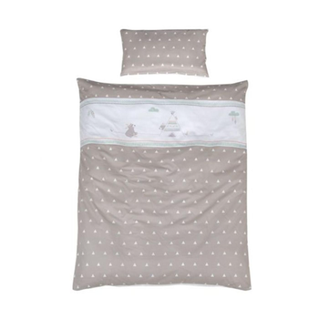 Roba Robacot Linen Indi Bear Bedding Set