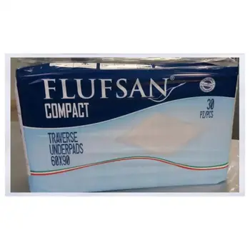 Flufsan Compact Under Pad 30 Pieces 60x90cm