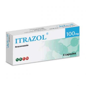 Itraconazole Capsules 100mg 4 Count