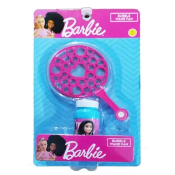 Barbie Pink Bubble Wand Fan
